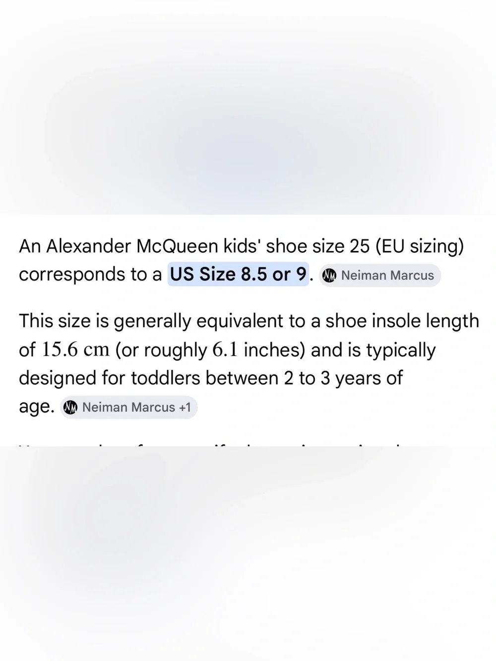 Alexander McQueen White Leather Platform Strap Sneakers for Toddlers Size EU 25 - Picture 12 of 12